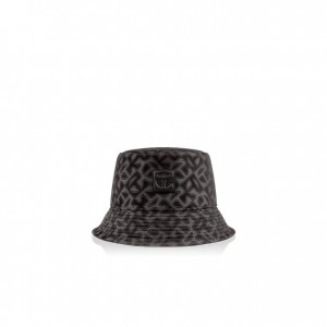 Kapelusze Wiadro Telfar Bucket Hats Jacquard Czarne | PLPQ3636