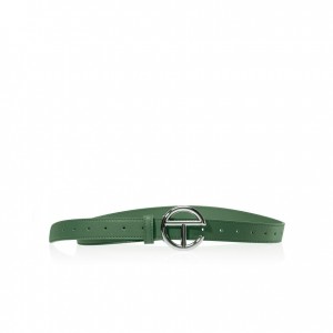 Paski Telfar Belts Logo Ⅰ Srebrne | PLHK3664