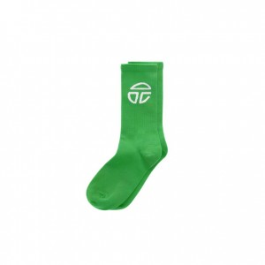 Skarpetki Telfar Socks Sportowe Logo K Zielone | PLBC3551