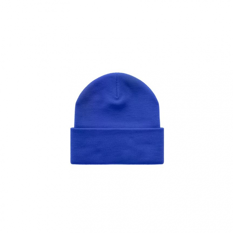 Czapka Telfar Beanie Embroidered G Niebieskie | PLHK3682