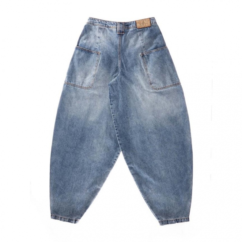 Jeansy Telfar Baggy Denim Niebieskie | PLTV3415