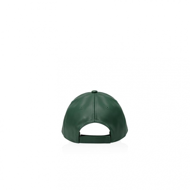 Kapelusz Telfar Hats Logo Embossed Ⅱ Ciemny Oliwkowe | PLVD3604