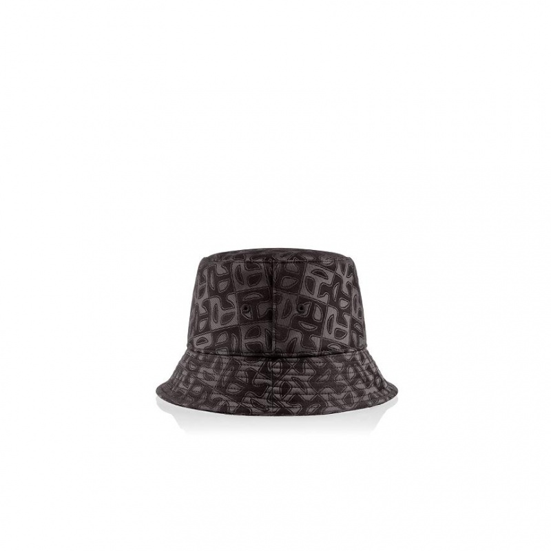 Kapelusze Wiadro Telfar Bucket Hats Jacquard Czarne | PLPQ3636