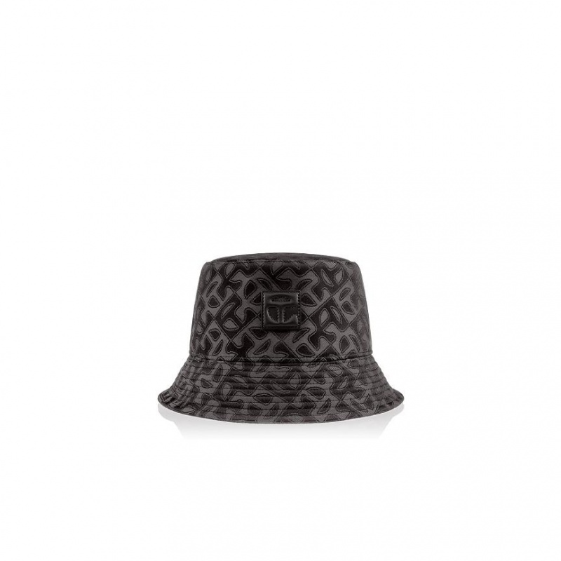 Kapelusze Wiadro Telfar Bucket Hats Jacquard Czarne | PLPQ3636