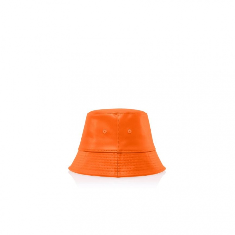 Kapelusze Wiadro Telfar Bucket Hats Logo C Pomarańczowe | PLPQ3618