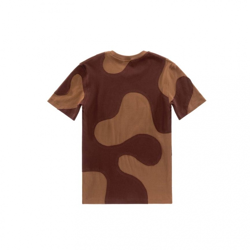 Koszulki Telfar Camo Czekolada | PLAP3285