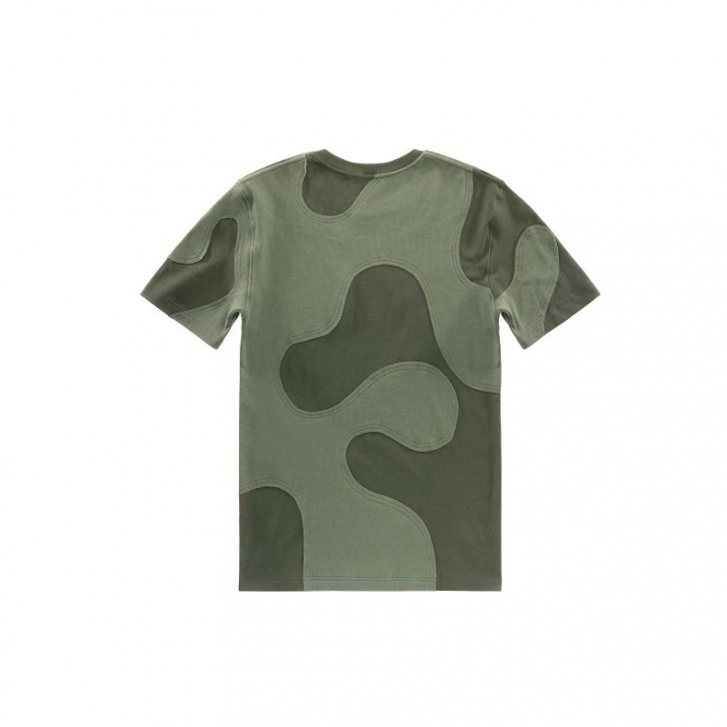 Koszulki Telfar Camo Oliwkowe | PLDN3283