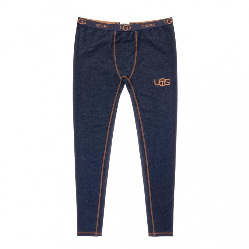 Legginsy Telfar x UGG Legging Denim Niebieskie | PLUT3413