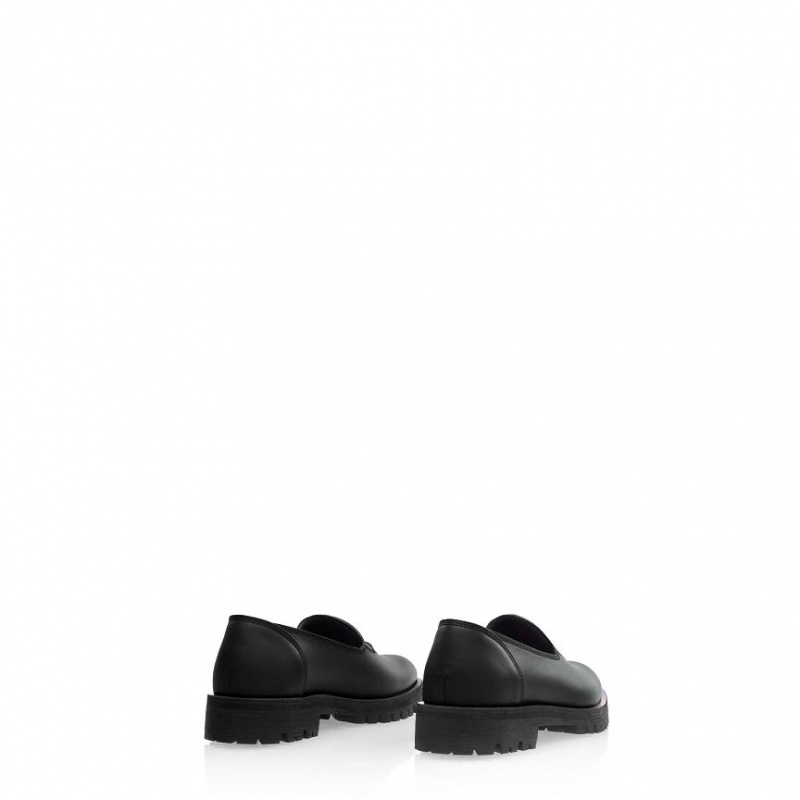 Loafersy Telfar Logo Czarne | PLRW3008