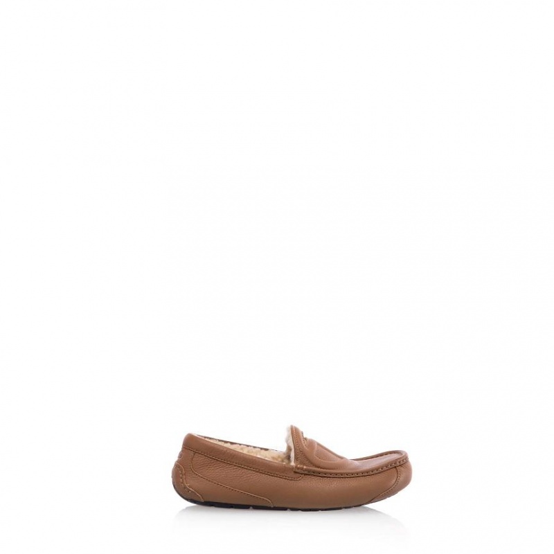 Loafersy Telfar x UGG Brązowe | PLQZ3011