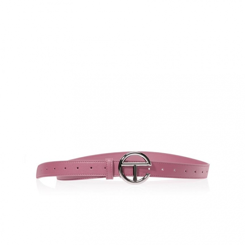 Paski Telfar Belts Logo N Srebrne | PLWY3651