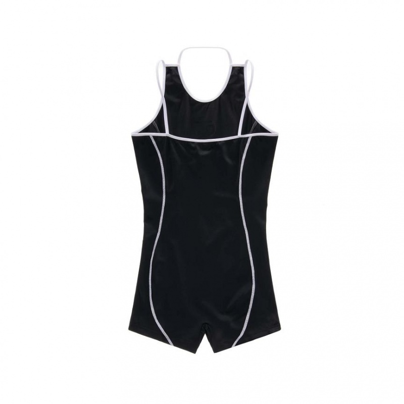 Podkoszulki Telfar Performance Halter Singlet Czarne | PLJJ3260