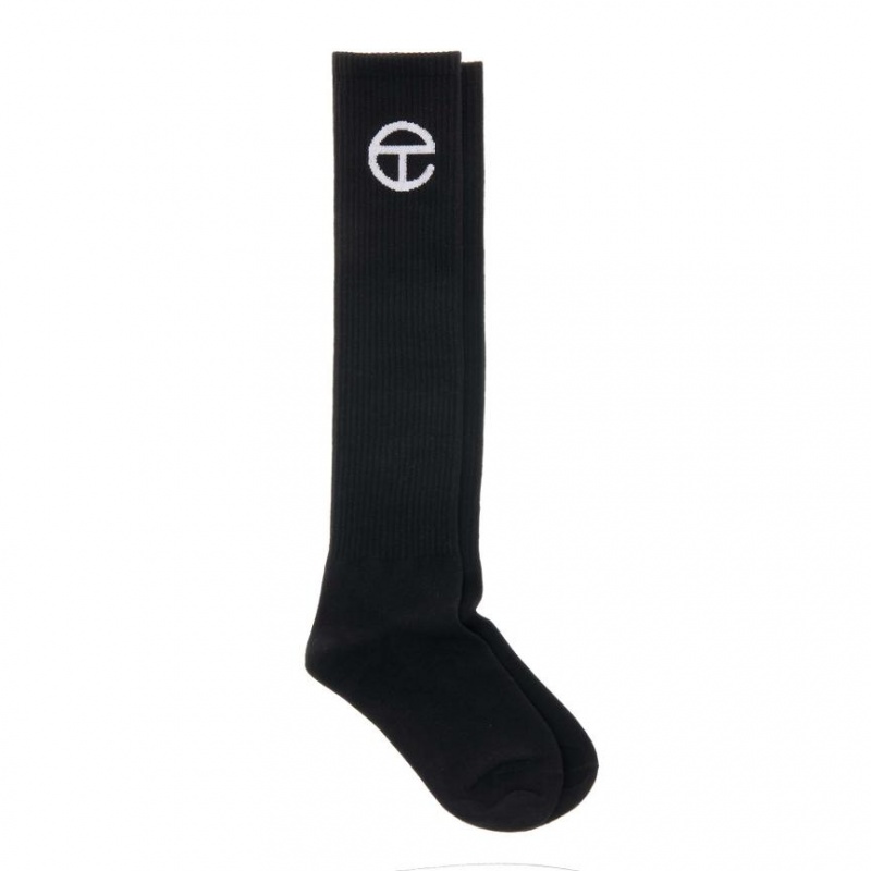 Skarpetki Telfar Socks Logo Czarne | PLGL3561