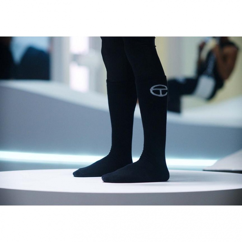 Skarpetki Telfar Socks Logo Czarne | PLGL3561