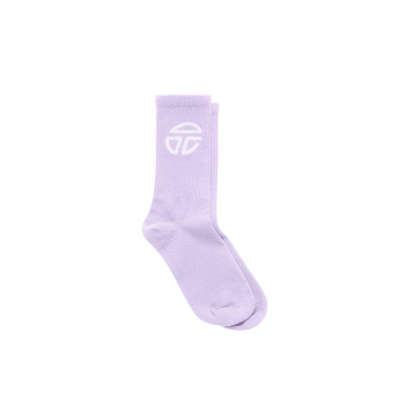 Skarpetki Telfar Socks Sportowe Logo E Lawenda | PLRW3545