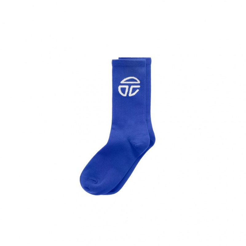 Skarpetki Telfar Socks Sportowe Logo H Fioletowe | PLQZ3548