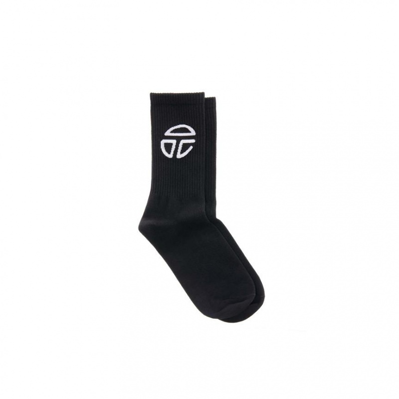 Skarpetki Telfar Socks Sportowe Logo R Czarne | PLJJ3558