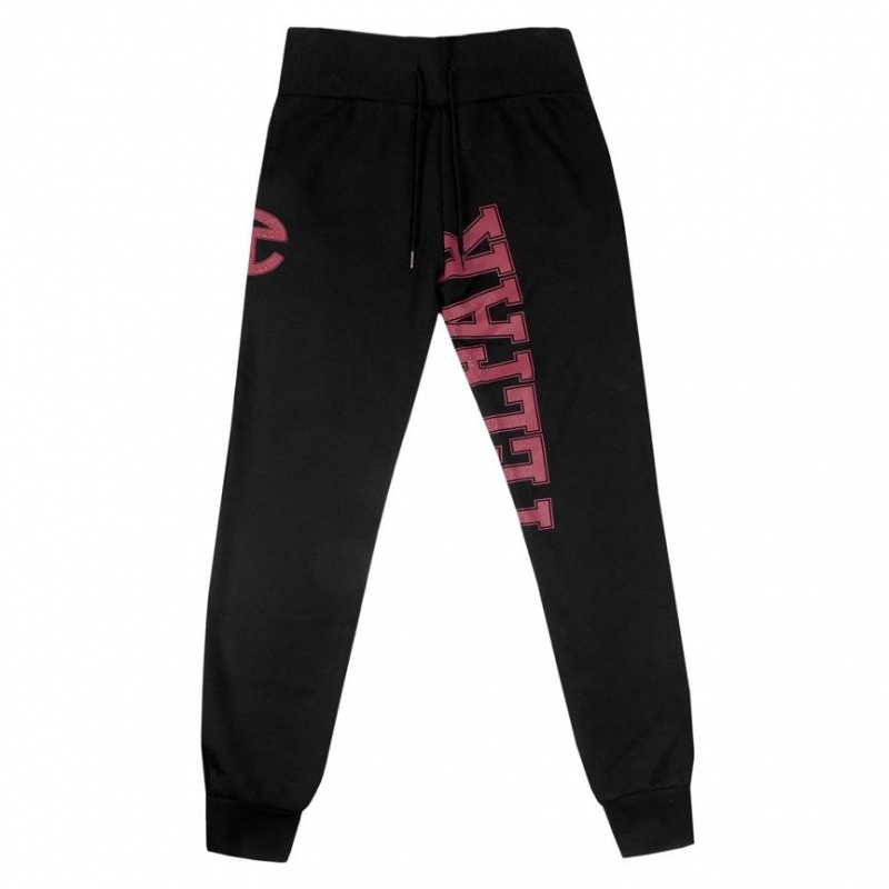 Spodnie Dresowe Telfar Sweatpants Logo Czarne | PLGL3334