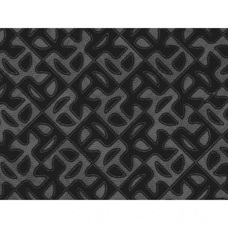 Szalik Telfar Scarf Monogram Print Durag Czarne Szare | PLPQ3566