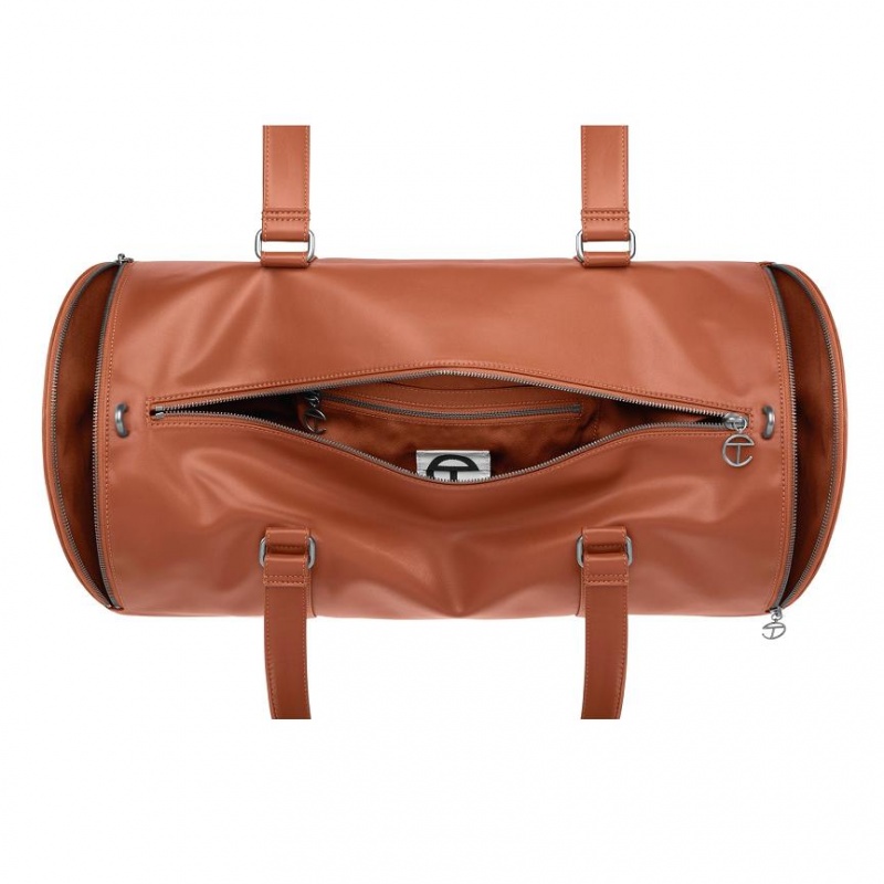 Torba Duffle Telfar Large Brązowe | PLNB3181