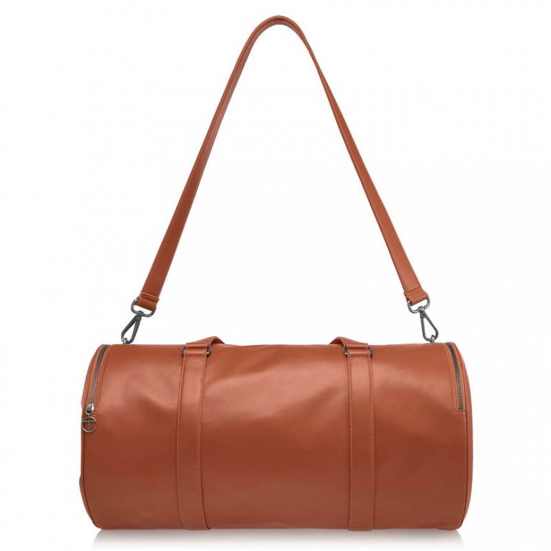 Torba Duffle Telfar Large Brązowe | PLNB3181